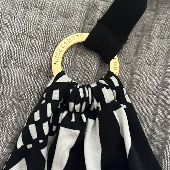 Vince Camuto Maxi Dress Back and White -size XL - Picture 3 of 4